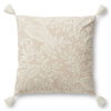 Rifle Paper Co. x Loloi No Name Pillow, Decorative Pillow, 22" length x 22" width thumbnail 1