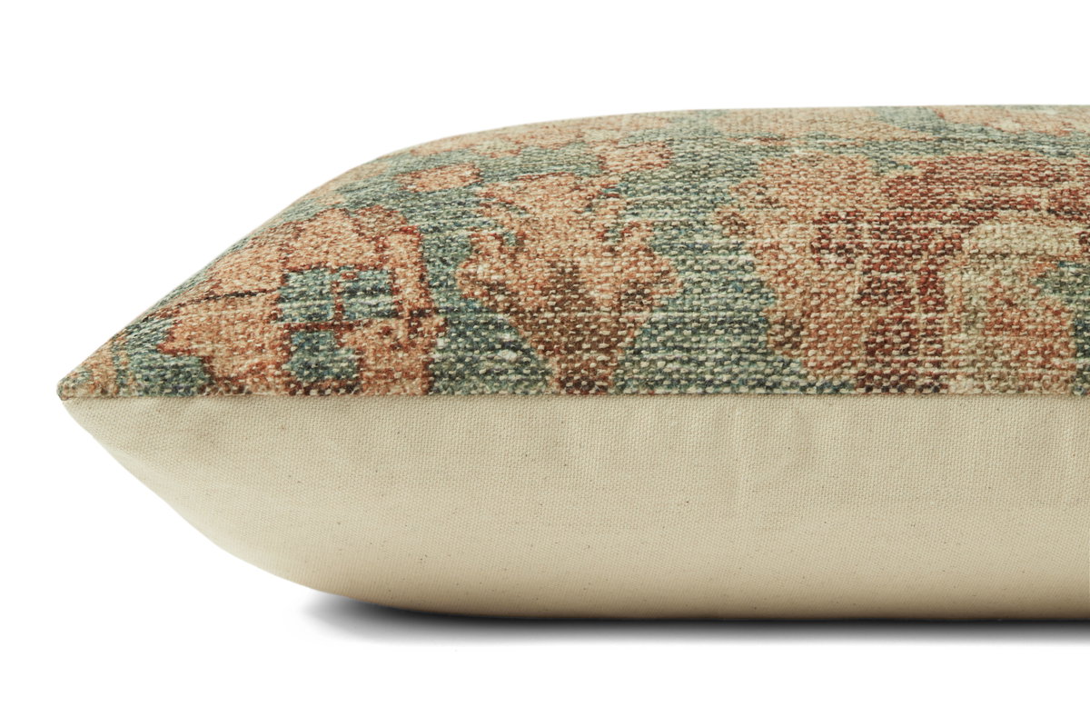 Angela Rose x Loloi Clay Pillow, Decorative Pillow, 13" length x 21" width View 2