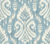 Hawthorne Ikat Blue Wallpaper, by York Wall, 27' length x 2'3" width x 0.02" depth thumbnail 1