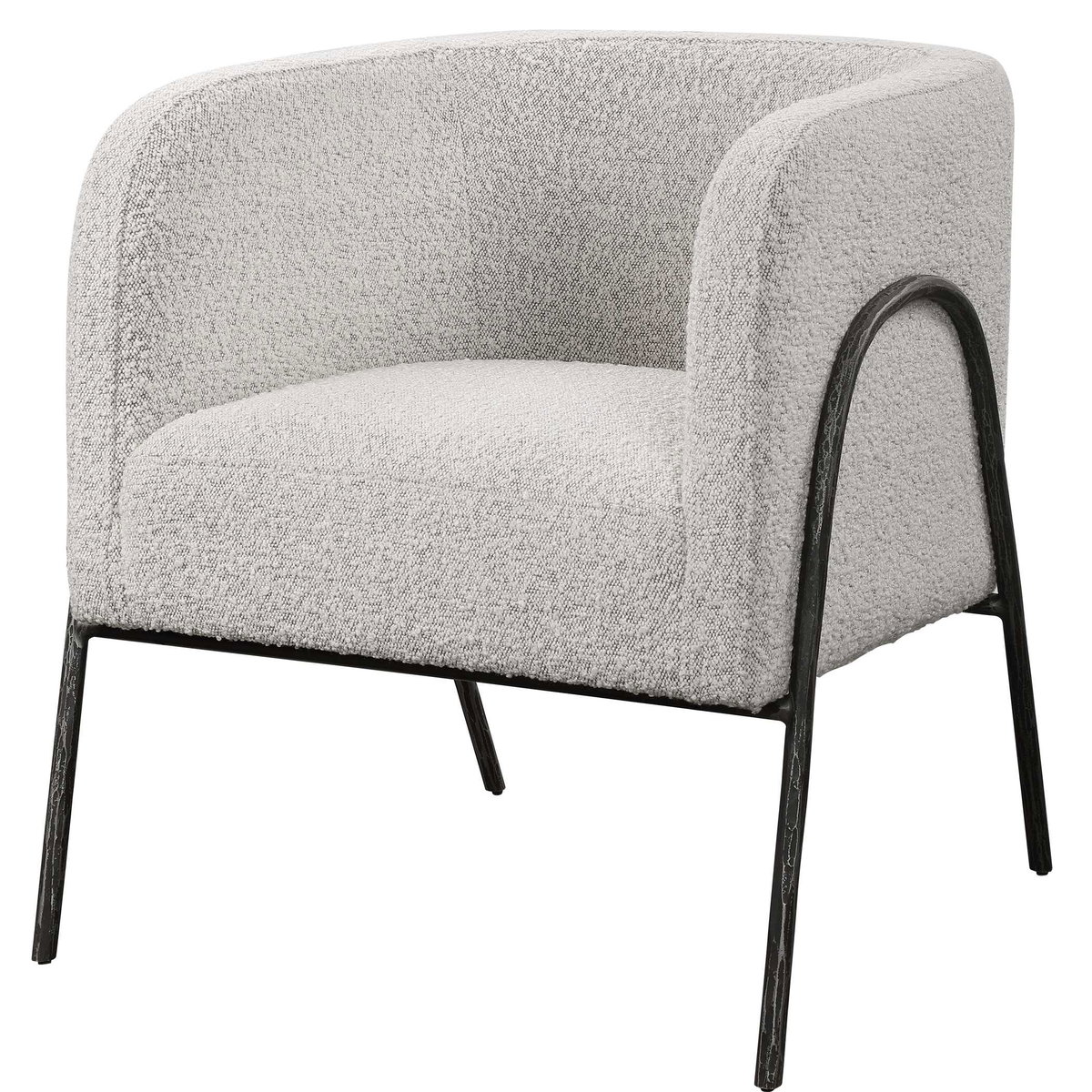 Jacobsen Accent Chair, by Uttermost, 27" width x 29" height x 27" depth View 6