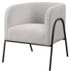 Jacobsen Accent Chair, by Uttermost, 27" width x 29" height x 27" depth thumbnail 6
