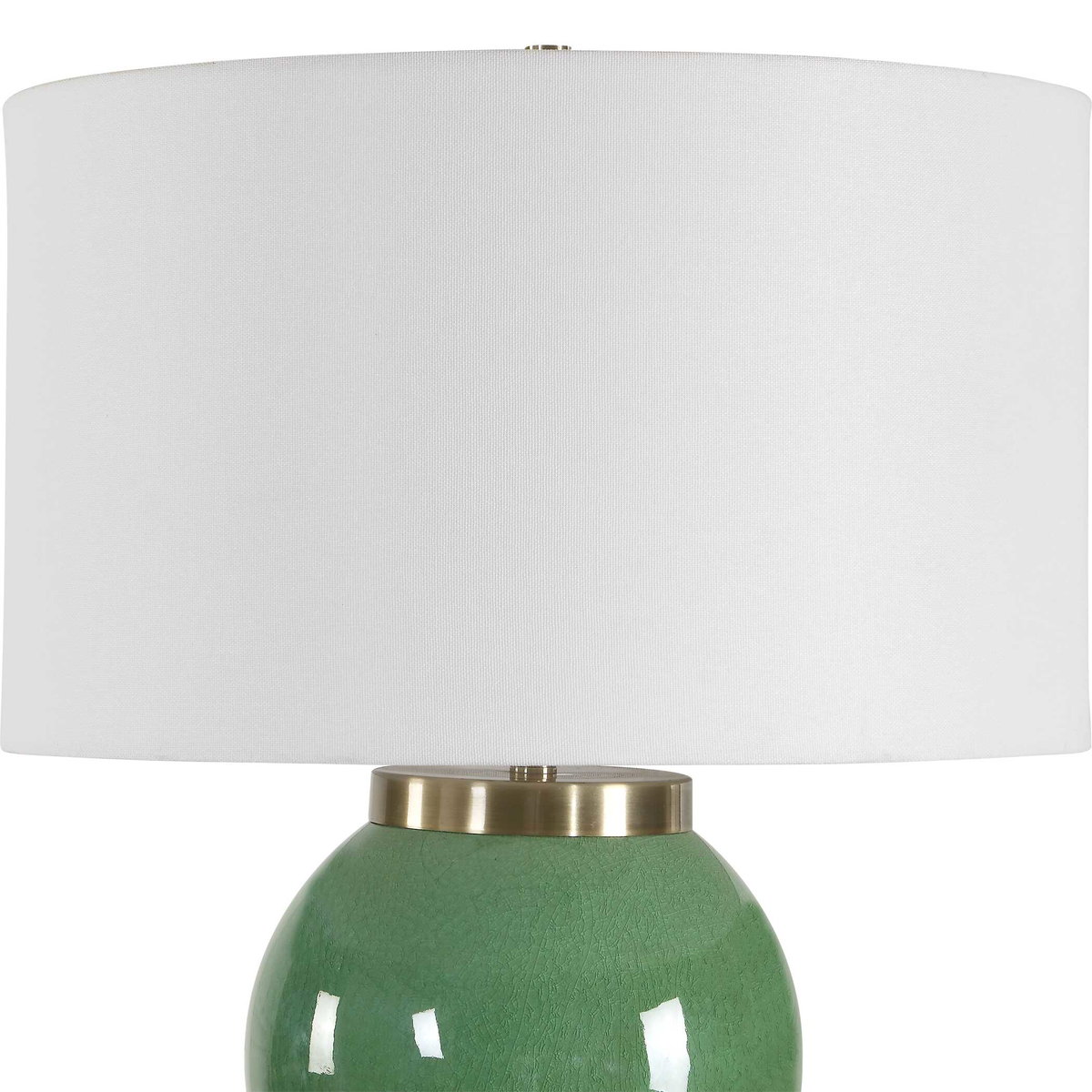 Banner Green Spheres Table Lamp, by Uttermost, 17" width x 28" height x 17" depth View 5