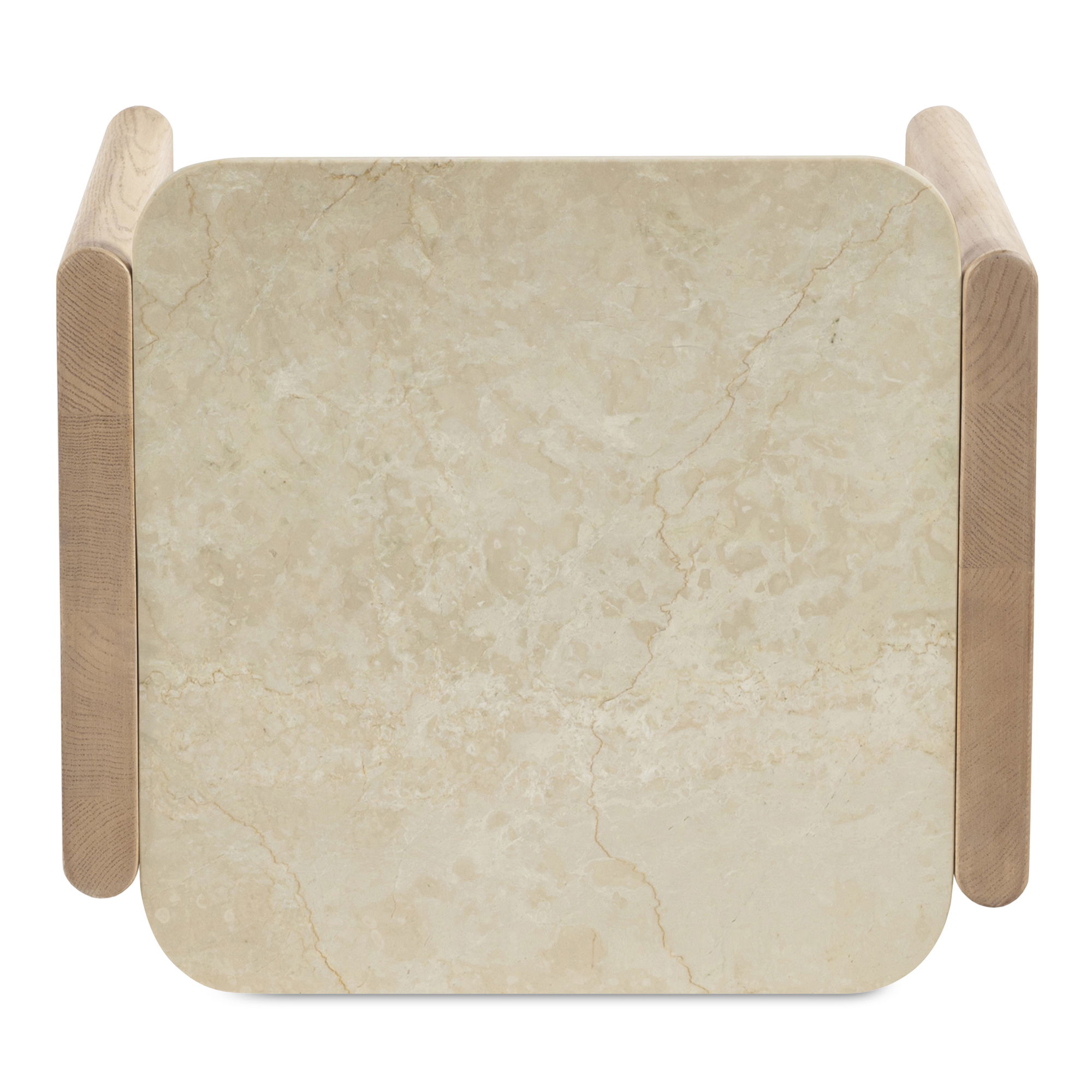 Lane Side Table Natural, Side & End Table by Moe's Home, 20" width x 20" height x 17" depth View 5