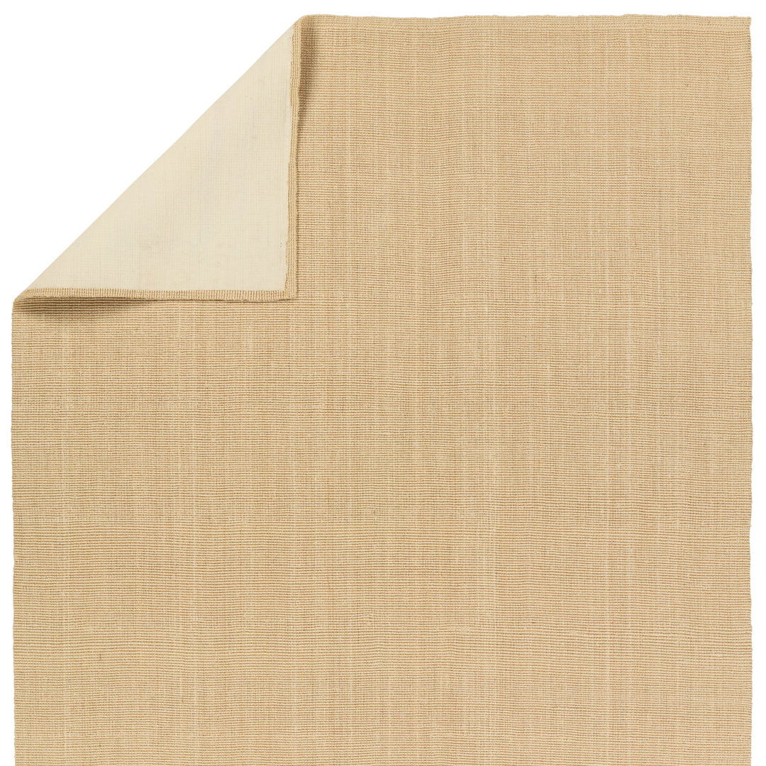 Alyster Natural Solid Beige Area Rug (5'X8') large image 