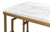 Brass Gate Console Table, by Sarreid, 1' length x 4' width x 2'9" height thumbnail 11