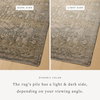 Magnolia Home by Joanna Gaines x Loloi Junie Rug, 5'3" length x 5'3" width thumbnail 4