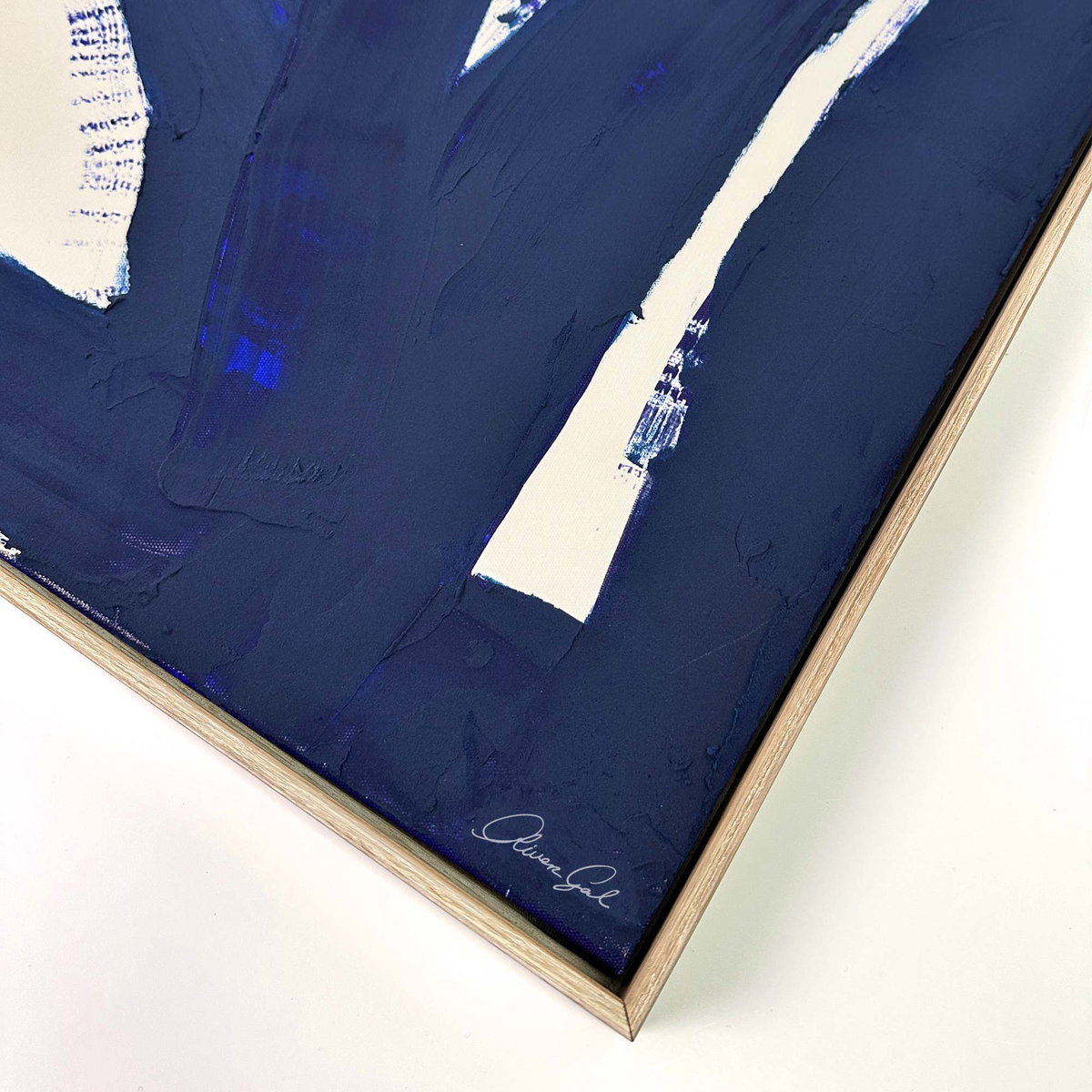 Blue 4 1 (Blue Spackle), Art by Oliver Gal,  20x30 View 5