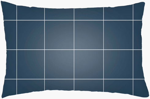 Gridwork Lumbar Pillow