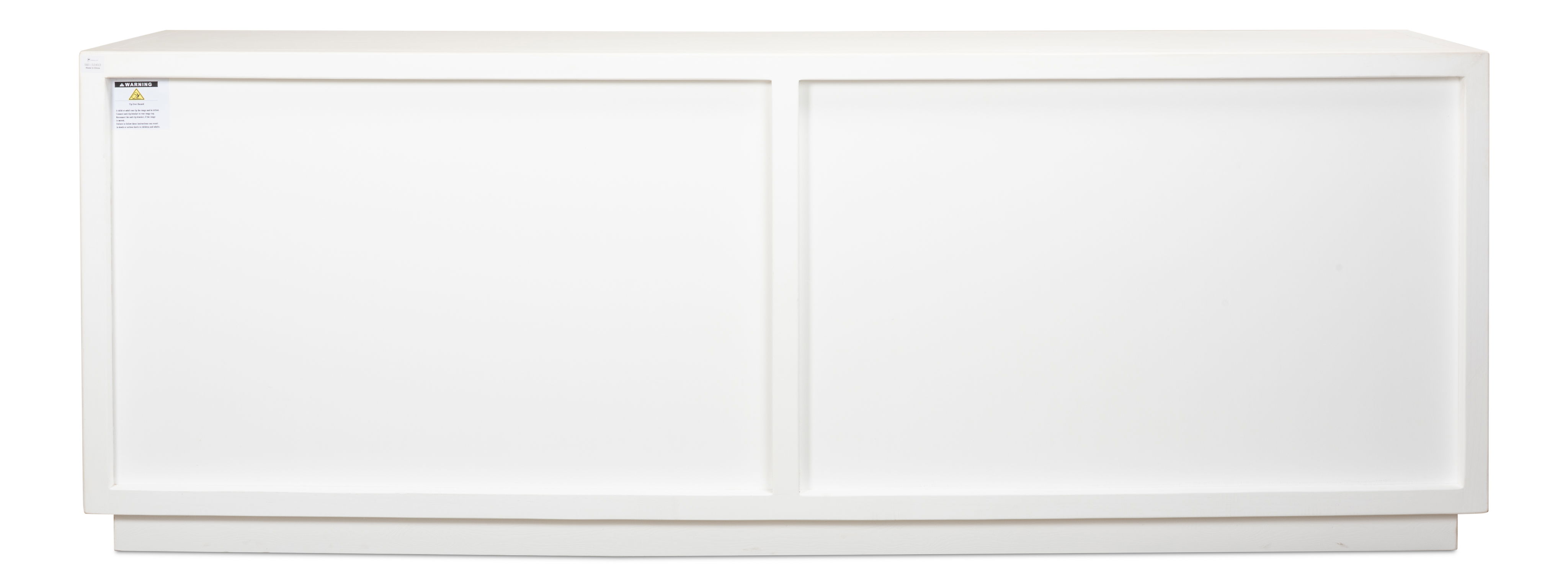 Connor Glass Front Sideboard, Cabinets & Sideboard by Sarreid, 94" length x 20" width x 34" height View 3