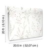Wildflower Sprigs Multicolor Peel & Stick Wallpaper thumbnail 6