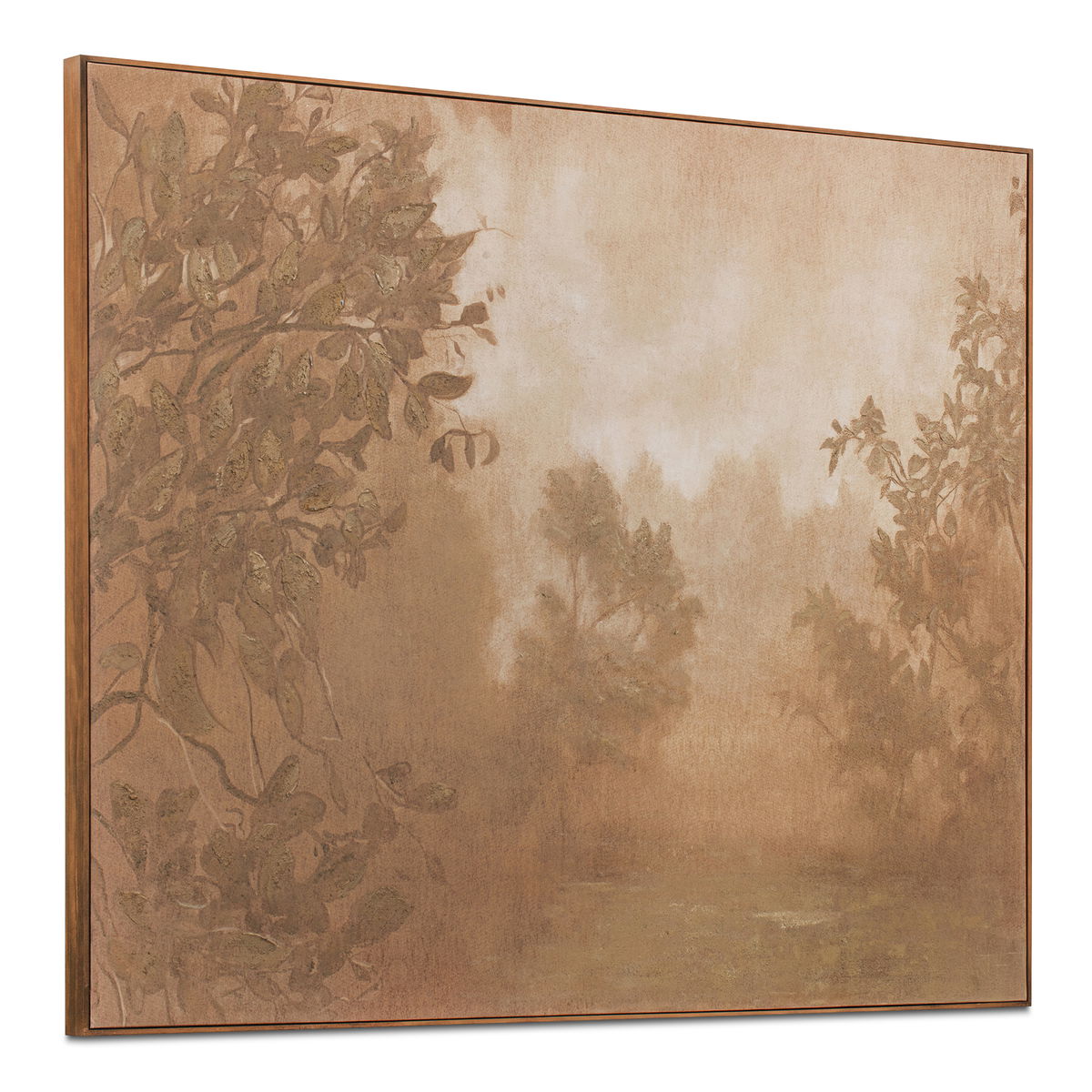 Fawn Framed Painting, by Moe's Home, 48" width x 60" height x 1.77" depth View 2
