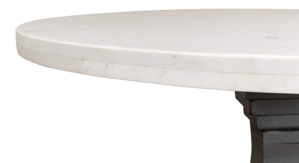 Haviland Dining Table, by Sarreid, 3'4" length x 3'4" width x 2'7" height View 5