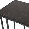 Cavern Stone & Iron Accent Table, Side & End Table by Uttermost, 17.9" width x 24" height x 12" depth thumbnail 6