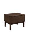 Currant Nightstand, Oiled Walnut, by Greenington, 18" length x 24" width x 17.5" height thumbnail 1