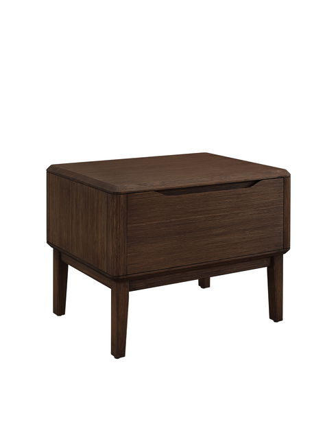 Currant Nightstand, Oiled Walnut