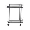 Colton Bar Cart, Shelving & Bookcase by Renwil, 33" height x 15" depth thumbnail 1