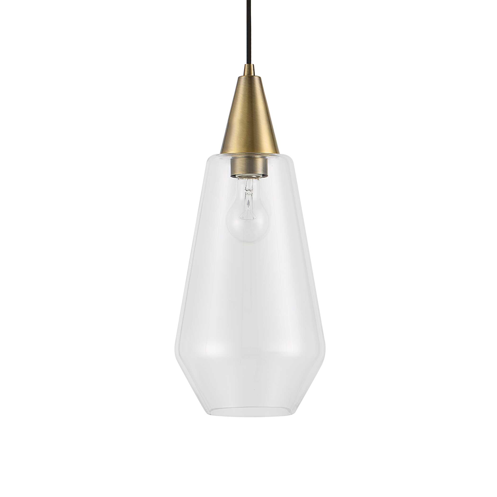 Eichler Antique Brass 1 Light Mini Pendant large image 
