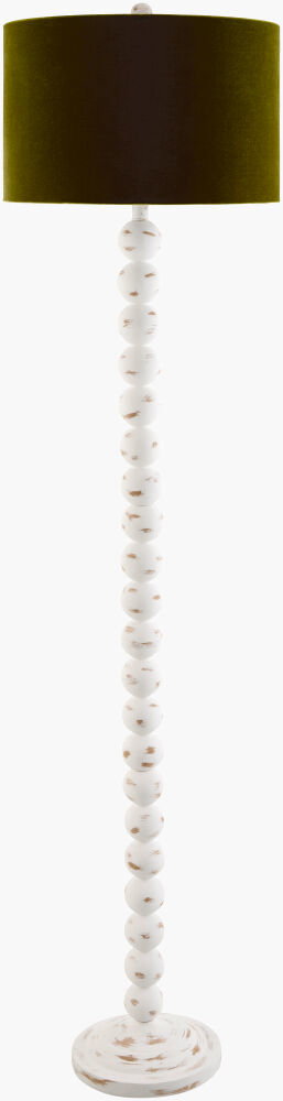 Zelda Accent Floor Lamp, by Surya, 16" width x 67" height