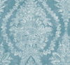 Charleston Damask Blue Wallpaper thumbnail 0