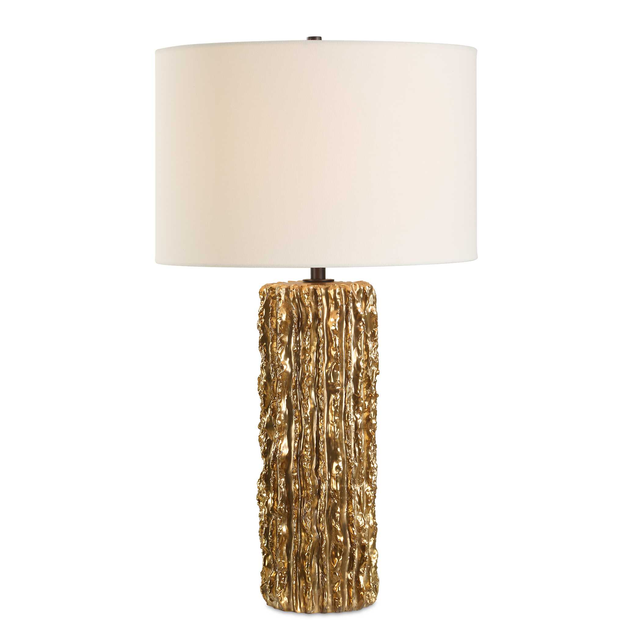 Echo Golden Table Lamp, by Uttermost, 16" width x 27.75" height x 16" depth View 1