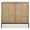 Lorenzo Geometric 2 Door Cabinet thumbnail 0