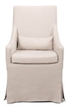Skirted Arm Chair, by Sarreid, 2'4" length x 2' width x 3'5" height thumbnail 2