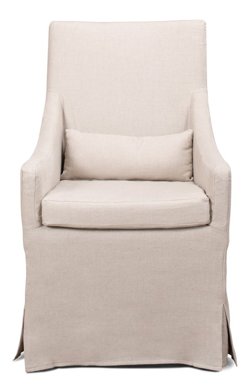 Skirted Arm Chair