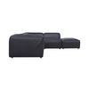Form Dream Modular Sectional Vantage Black Leather thumbnail 2