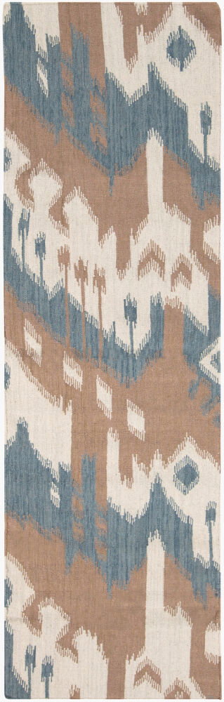Jewel Tone Handmade Rug, by Surya, 8' length x 2'6" width