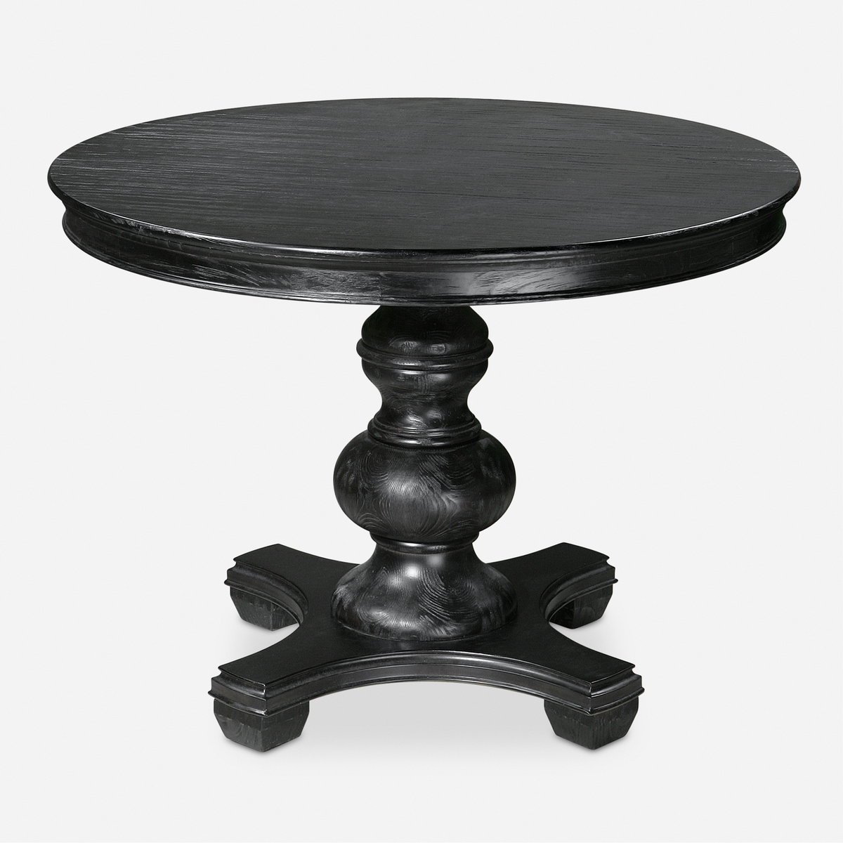 Brynmore Wood Grain Round Table, Side & End Table by Uttermost, 42" width x 31" height x 42" depth View 1