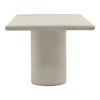 Kareem Outdoor Dining Table Light Grey, by Dovetail, 94.1" width x 30" height x 40.1" depth thumbnail 3