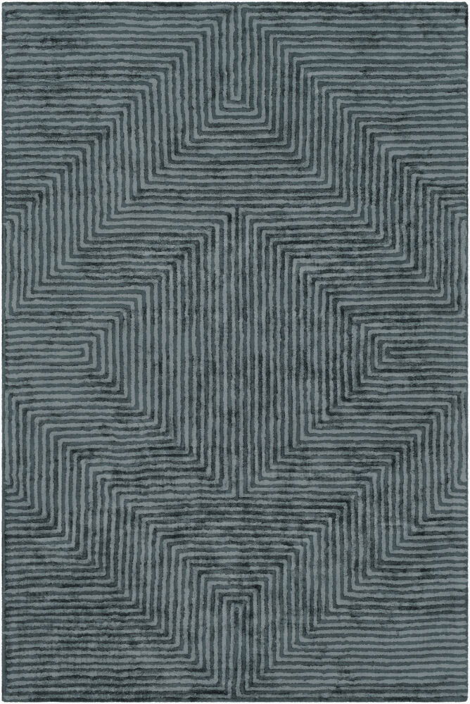 Quartz Handmade Rug, by Surya, 7'6" length x 5' width