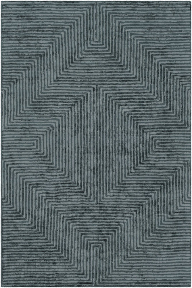 Quartz Handmade Rug, by Surya, 7'6" length x 5' width