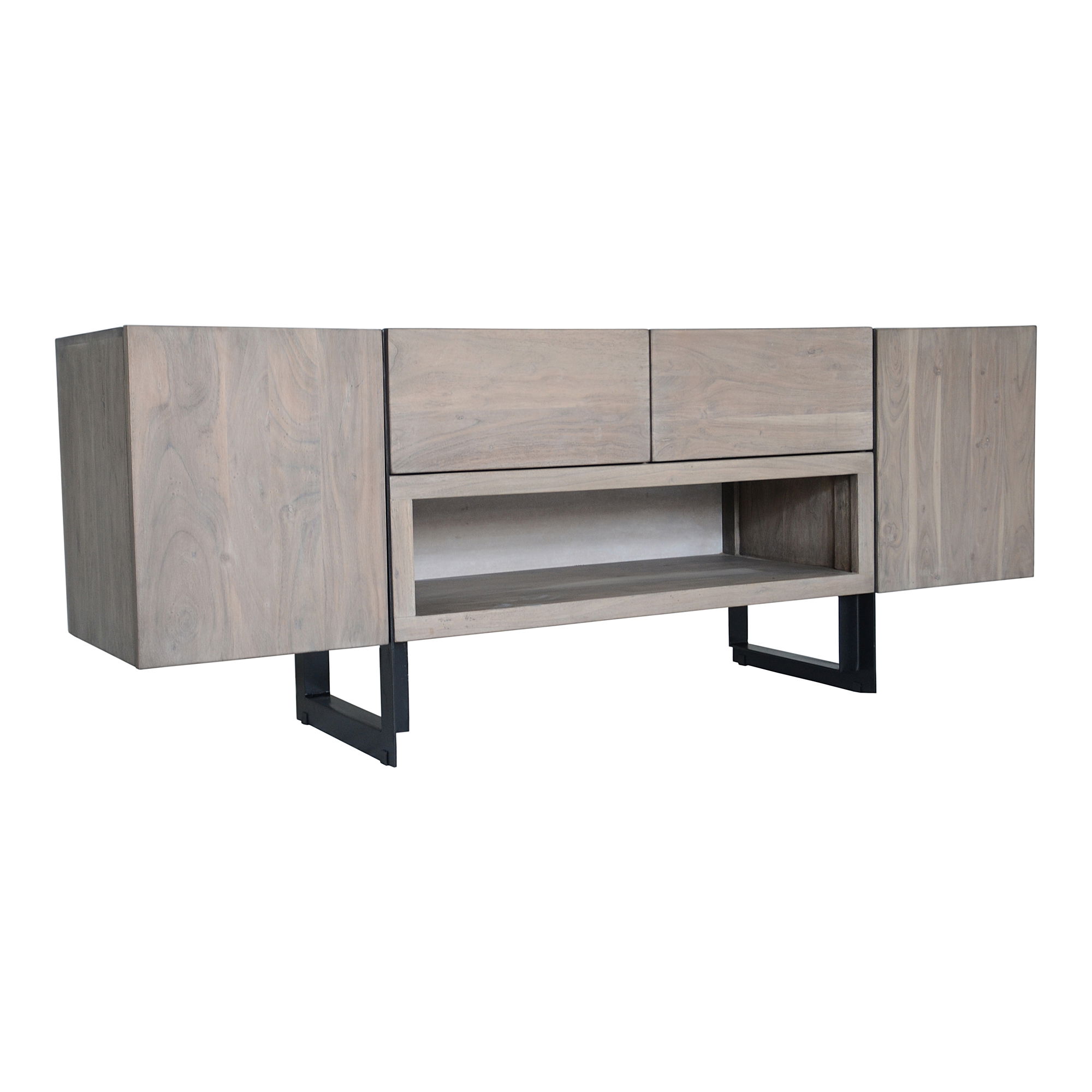 Tiburon Media Cabinet Blush Multi large image 