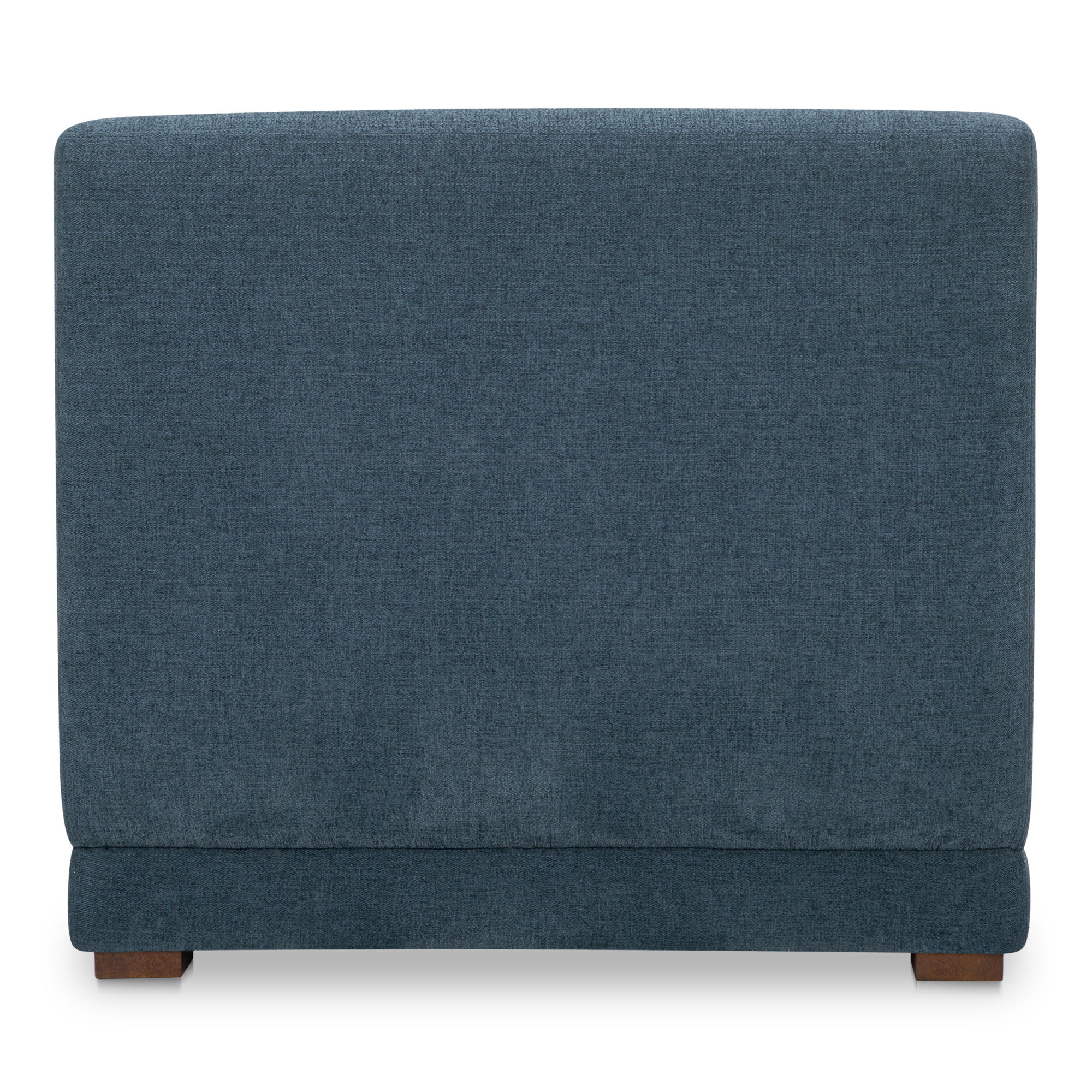 Fraser Slipper Chair Deep Blue, Accent Chair by Moe's Home, 35.4" width x 31.5" height x 36.6" depth View 4