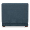 Fraser Slipper Chair Deep Blue, Accent Chair by Moe's Home, 35.4" width x 31.5" height x 36.6" depth thumbnail 4