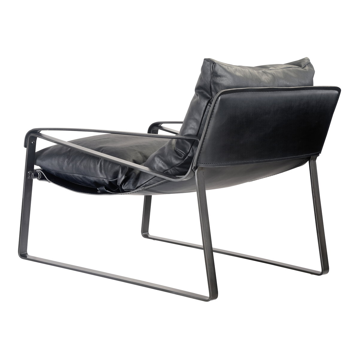 Connor Club Chair Black, Accent Chair by Moe's Home, 30" width x 31" height x 33.5" depth View 5