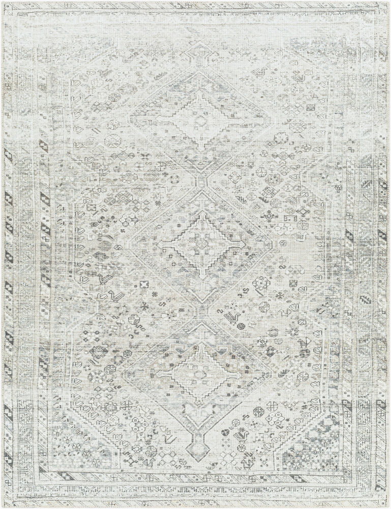 Amelie Machine Woven Rug, by Surya, 7'2.61" length x 5'2.99" width