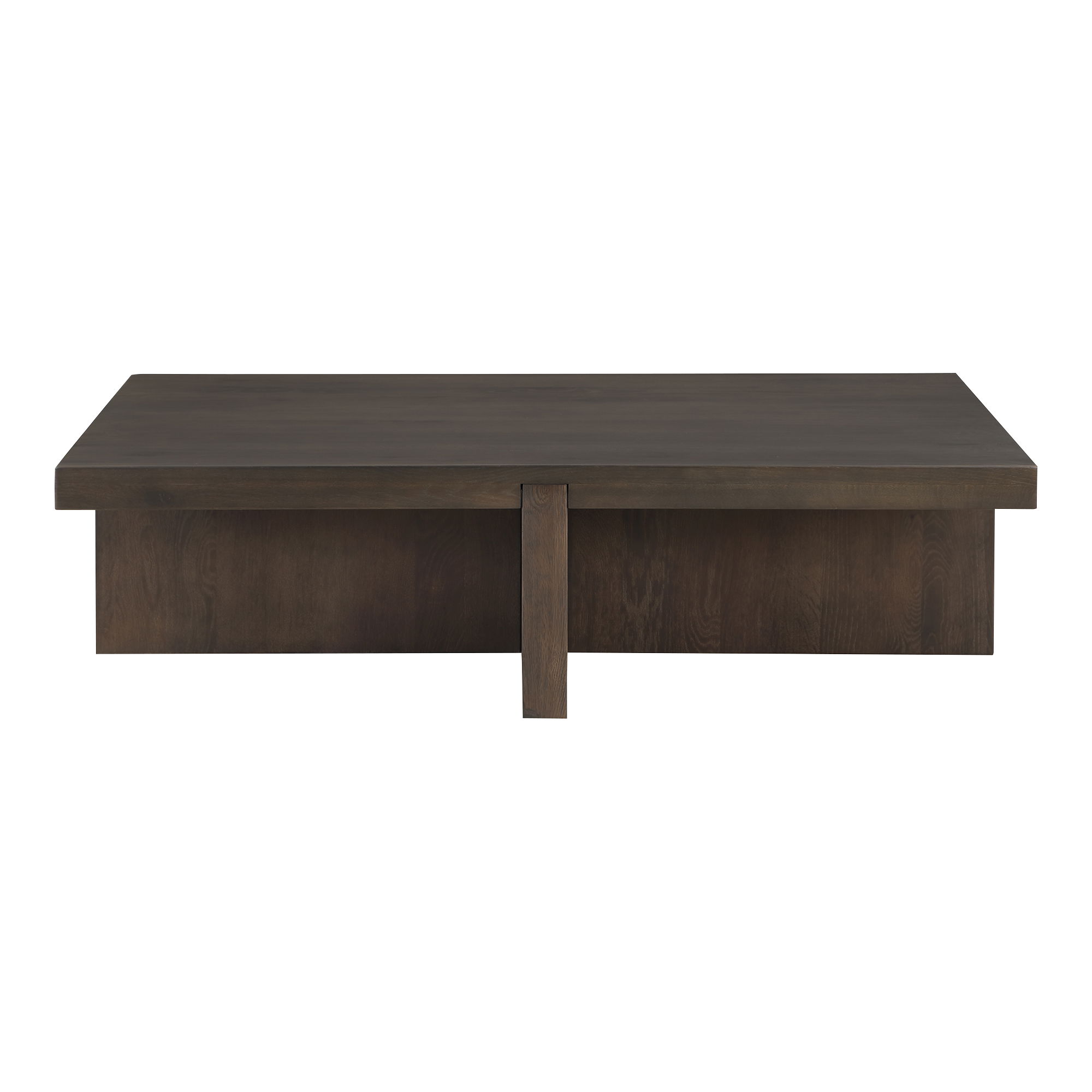 Folke Rectangular Coffee Table Dark Brown large image 