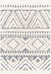 Loopy Machine Woven Rug, by Surya, 1'3.75" length x 1'3.75" width thumbnail
