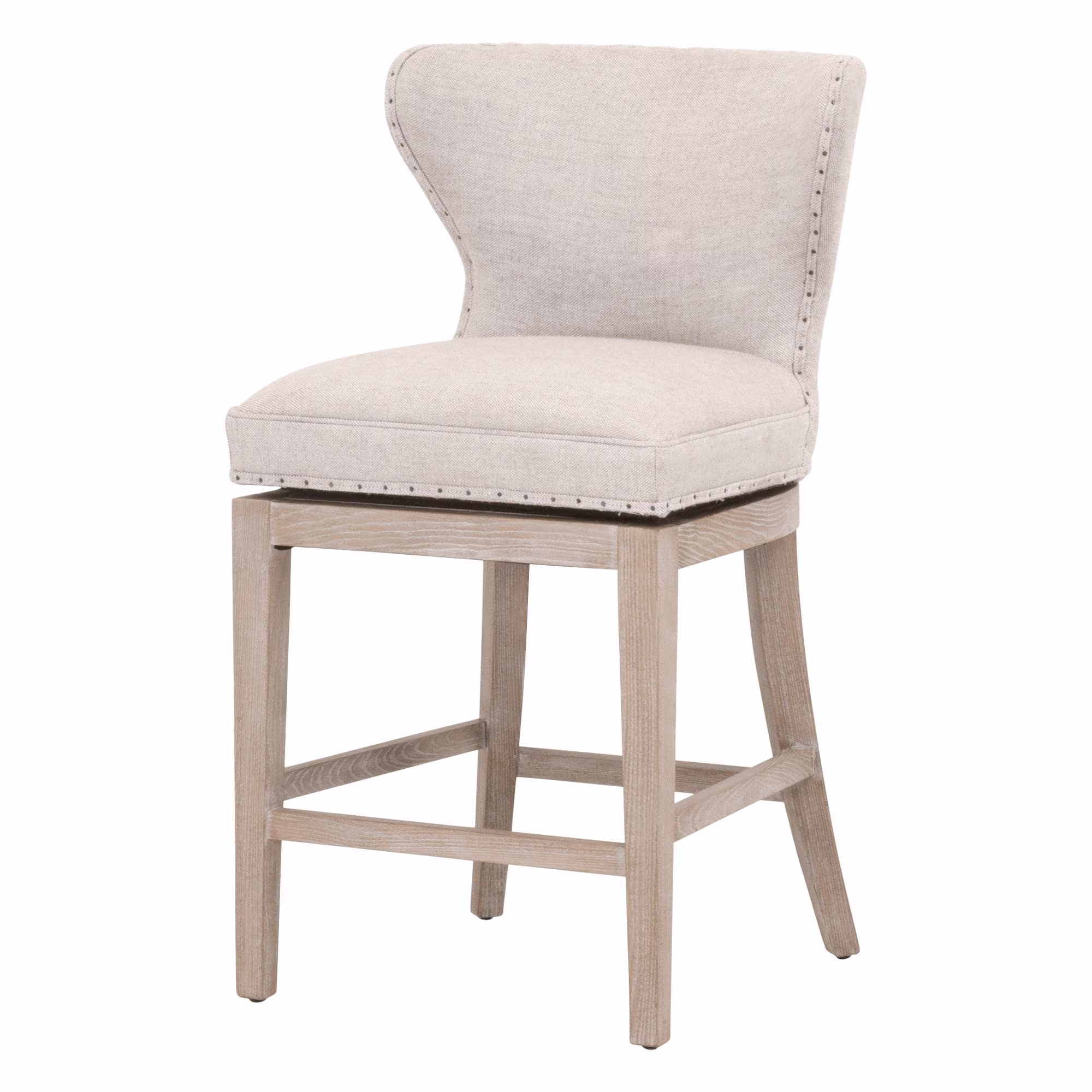 Milton Swivel Counter Stool, Dining Chair by Essentials for Living, 22.5" width x 38.25" height x 23.5" depth thumbnail 2