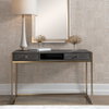 Taja Modern Writing Desk, by Uttermost, 48" width x 30" height x 22" depth thumbnail 2