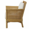 Pacific Rattan Armchair, Accent Chair by Uttermost, 29" width x 33" height x 28" depth thumbnail 5