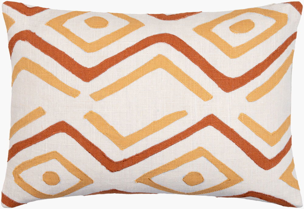 Nairobi Lumbar Pillow, Decorative Pillow by Surya, 13" length x 19" width