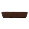 Amelia Lounge Modular Left Sectional Chestnut thumbnail 5