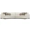 Hayward LF Curved Sofa, Sectional Sofa by Stickley, 92" width x 35" height x 47.5" depth thumbnail 1