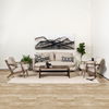 Roy I 84' Beige Upholstered Three Seater Sofa thumbnail 1