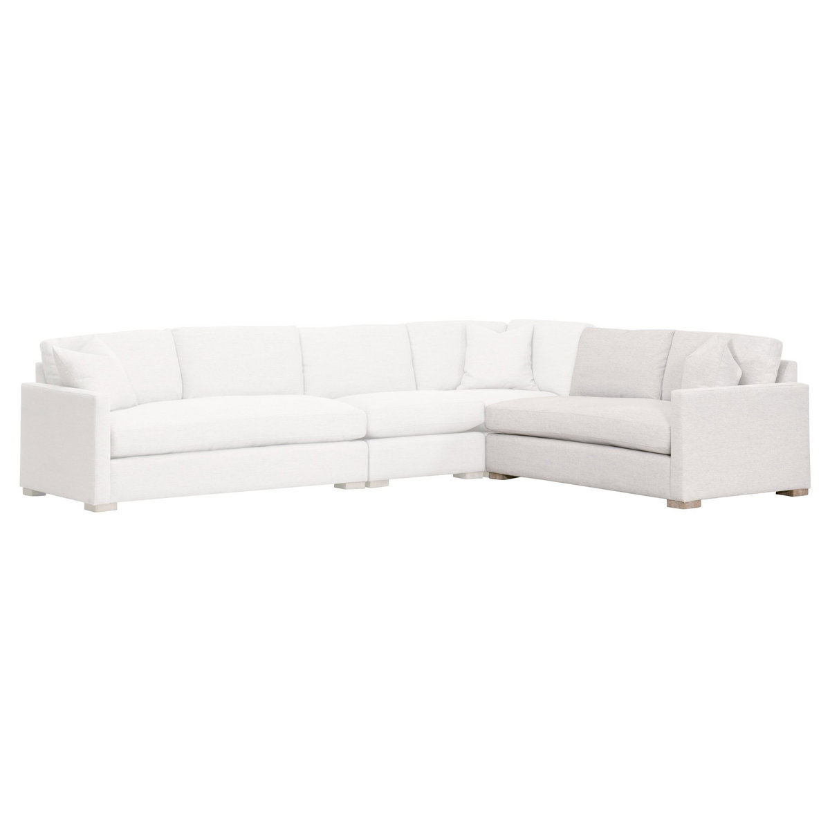 Clara Modular 2-Seat Right Slim Arm Sofa, Seating by Essentials for Living, 66.25" width x 34" height x 36" depth View 10