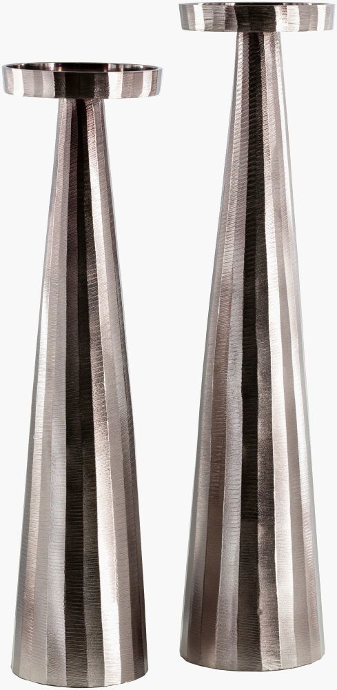 Akbar Candleholder/Candle, Candles & Candle Holder by Surya, 5" width x 20" height