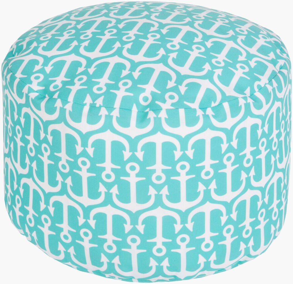 Rain Pouf, Ottoman by Surya, 20" width x 13" height